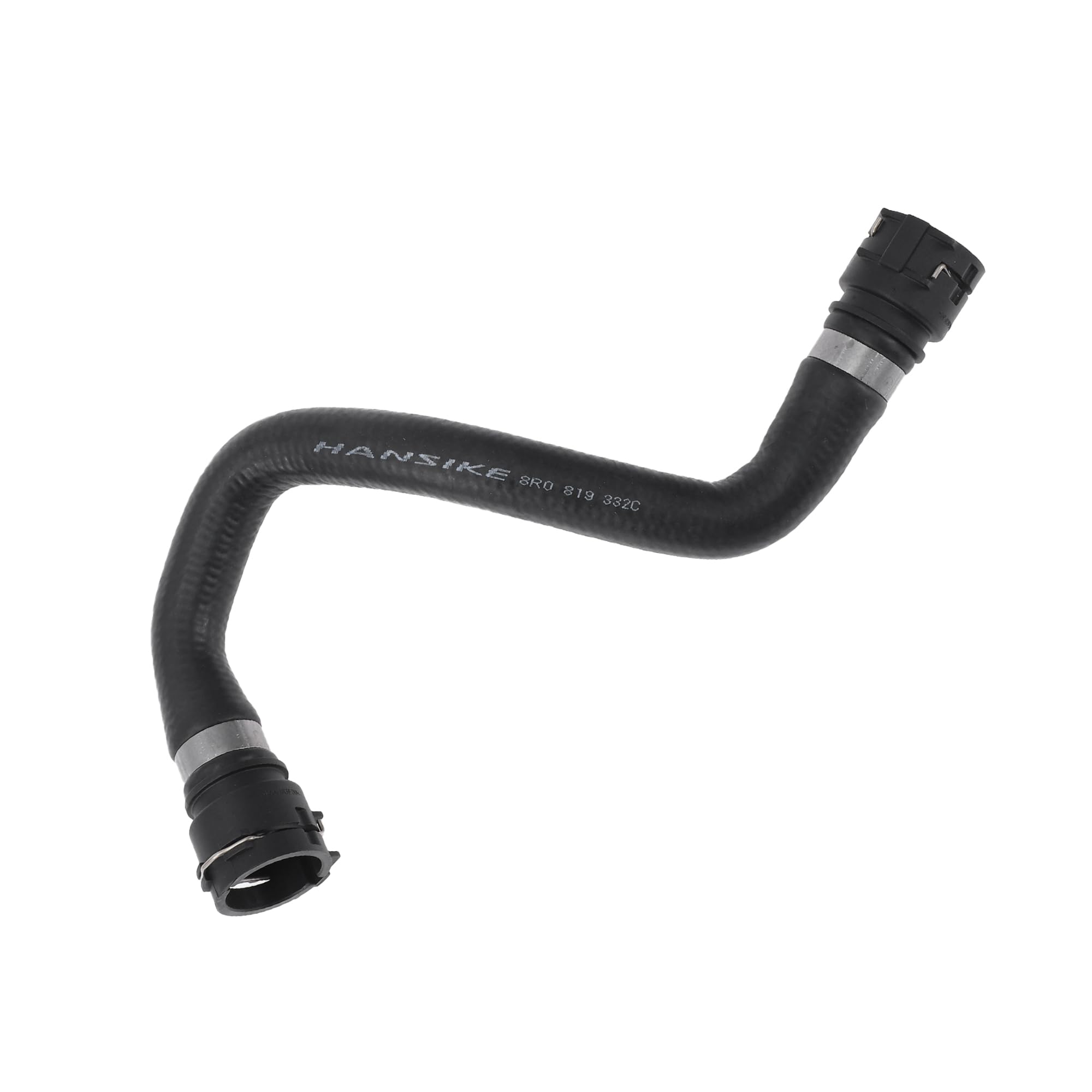 Partuto Radiator Hose Heater Hose No.8R0819332C for Audi Q5 2.0L 2013-2017 Black Rubber 1 Pc Warm Air Inlet Pipe Good Sealing