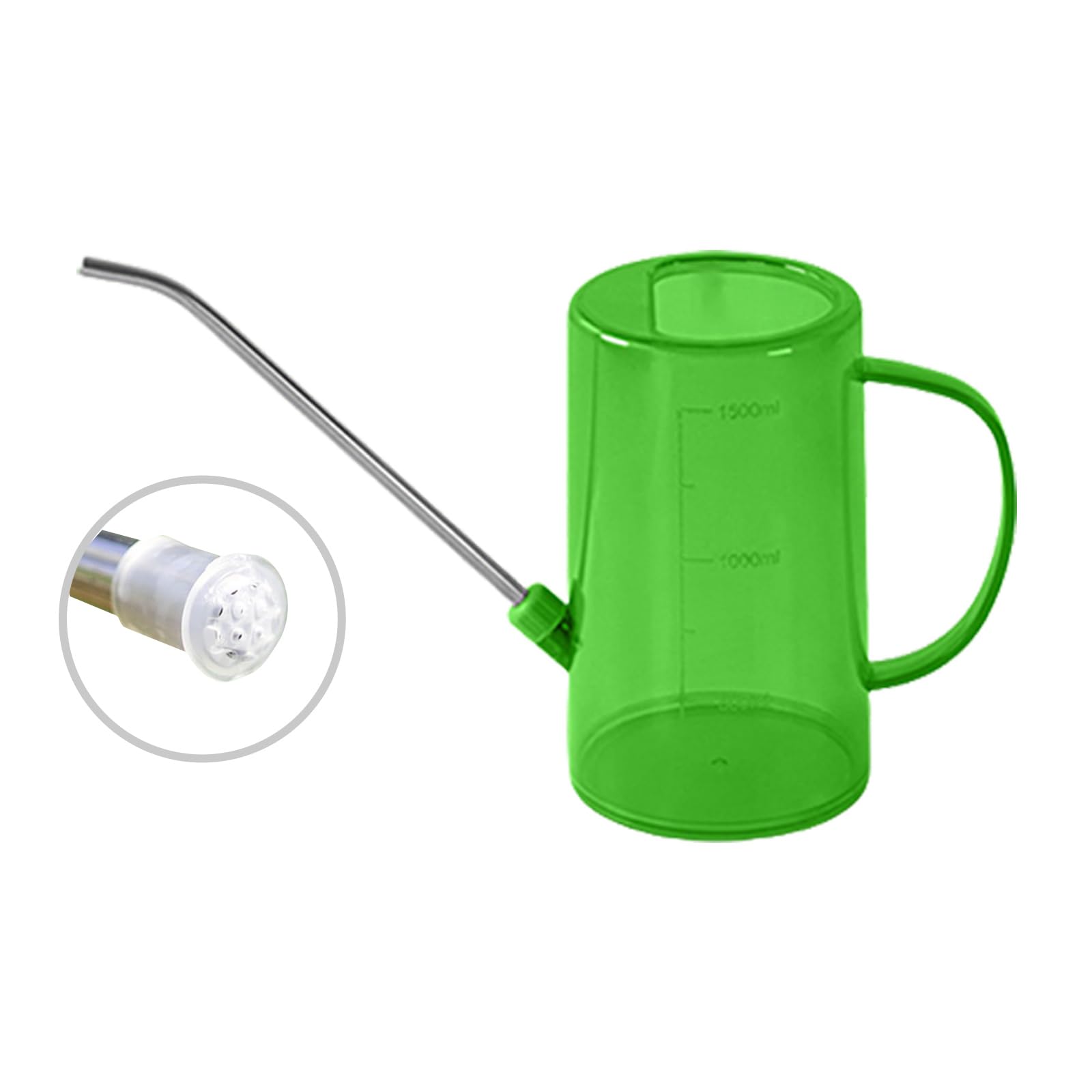 SHINLHUA Indoor Plant Watering Can Stainless Steel Detachable Long Spout Watering Pots for Easy Flower Planting Use Long Spout Pots