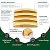 ROYAL CRAFT WOOD Cutting Board Stand for Cutting Board Sets, Chopping Boards Rack Organizer that Holds up to 3 Cutting Boards to 0.6 Inches Thick #5