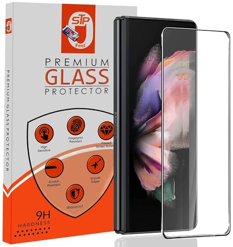 Image of STP FEEL Premium HD+ Tempered Glass Screen Protector Compatible For Samsung Galaxy Z Fold 6 5G (7.6 Inch, Pack of 1) | Edge to Edge Coverage With Easy to installation kit for Smartphone
