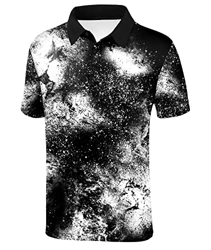 V VALANCH Men's Polo Shirts Short Sleeve Lightweight Summer Moisture Wicking Outdoor Sports Casual Collared Tennis T-Shirt2