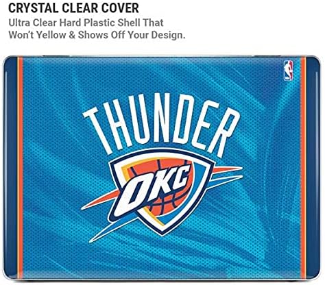 Skinit Case + Skin Compatible with MacBook Pro 13in M1 (2021) - Officially Licensed NBA Oklahoma City Thunder Blue Jersey Design