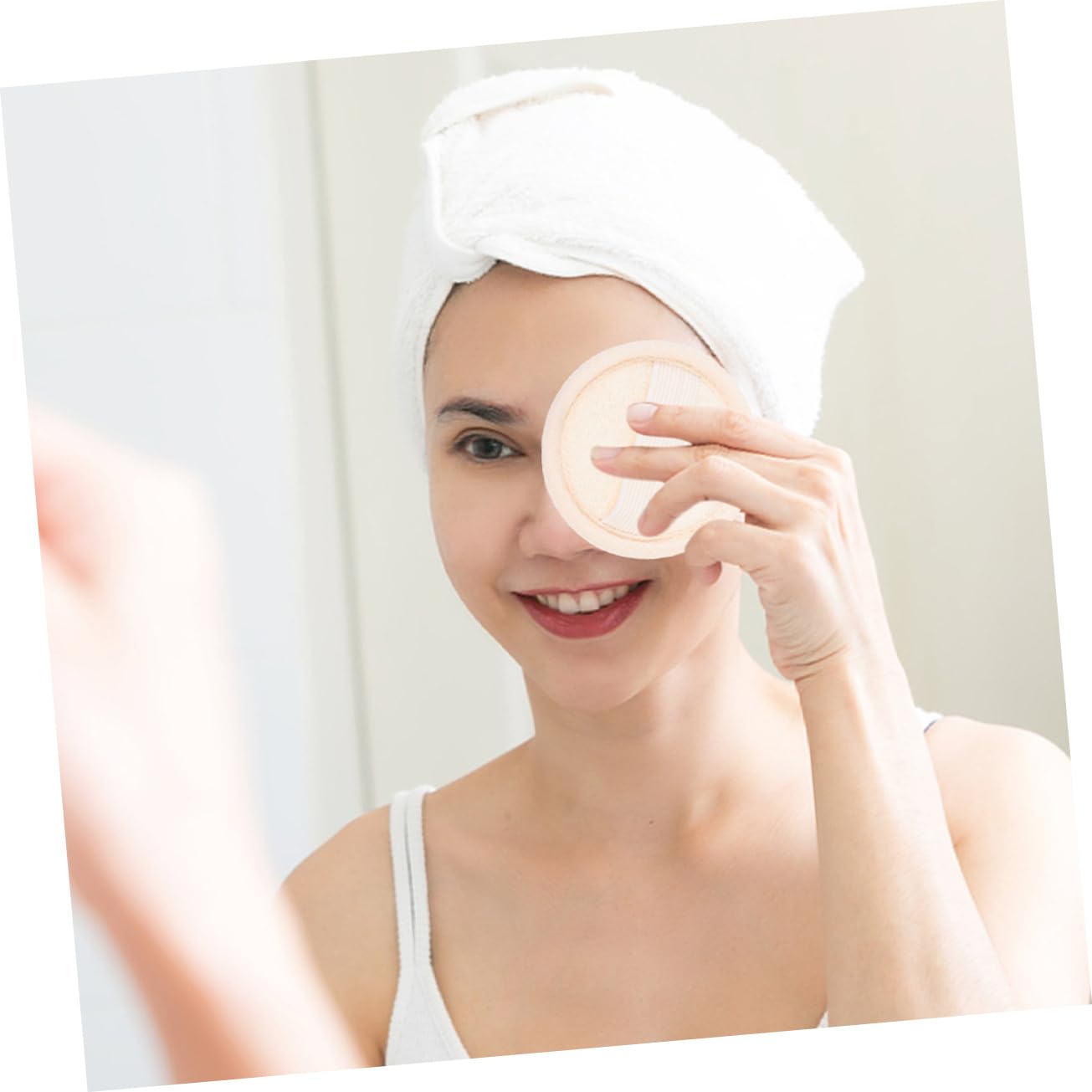 minkissy 40pezzi Spugne Esfolianti Luffa Naturale Per Viso Tappetini Esfolianti Morbidi e Riutilizzabili Per Della Perfetti Per Bagno e Spa