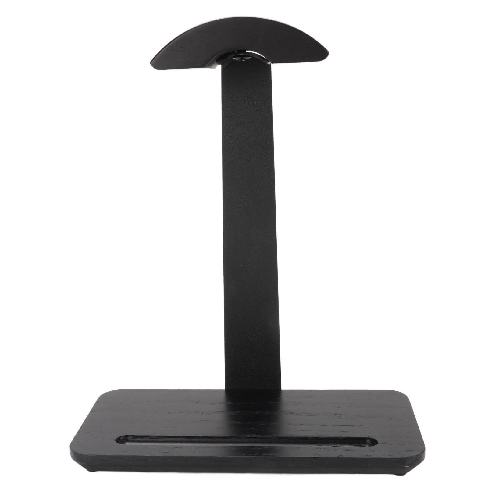 Tosuny Supporto per Cuffie in Noce con Base in Lega di Alluminio, per Uso | Anti Slip Desktop Headset Holder, Space Saving Rack for Gaming and Music Headphones