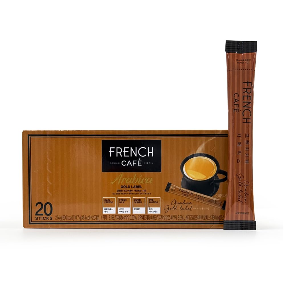 French Café Arabica Gold, 0.38 Ounce Packets(20 Packets)