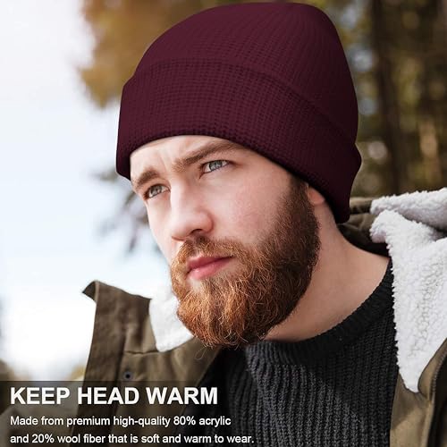Image of NORTHWIND Winter Cap for Men, Winter Cap for Women, Beanie Cap for Men, Woolen Cap for Man, Woolen Cap for Women, Beanie Cap for Woman, Winter wear