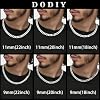 DODIY Cuban Link Chain for Men - Stainless Steel Miami Curb Chains Necklace - Chunky Chain Non-Tarnish Hip Hop Jewelry, 11mm Width, 20" #1