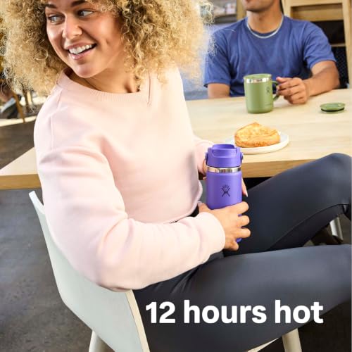 Hydro Flask Flip Sip Coffee Tumbler Mug – Insulated Stainless Steel, Non Spill, Leak Proof Travel Coffee Cup 16 Oz Harbor Blue - image 7