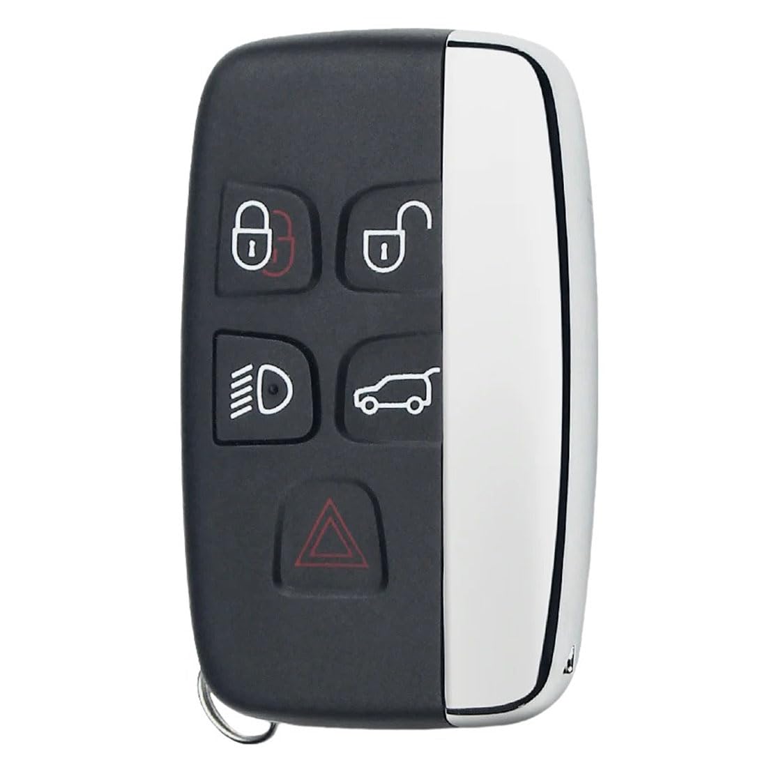 Replacement Remote Car Key Fob Cover Case fit for Land Rover Range Rover Sport Evoque LR4 LR2 Jaguar XJ XF XK F-Type F-PACE XE 2012-2018 Keyless Entry Key Fob Shell (Model-B)