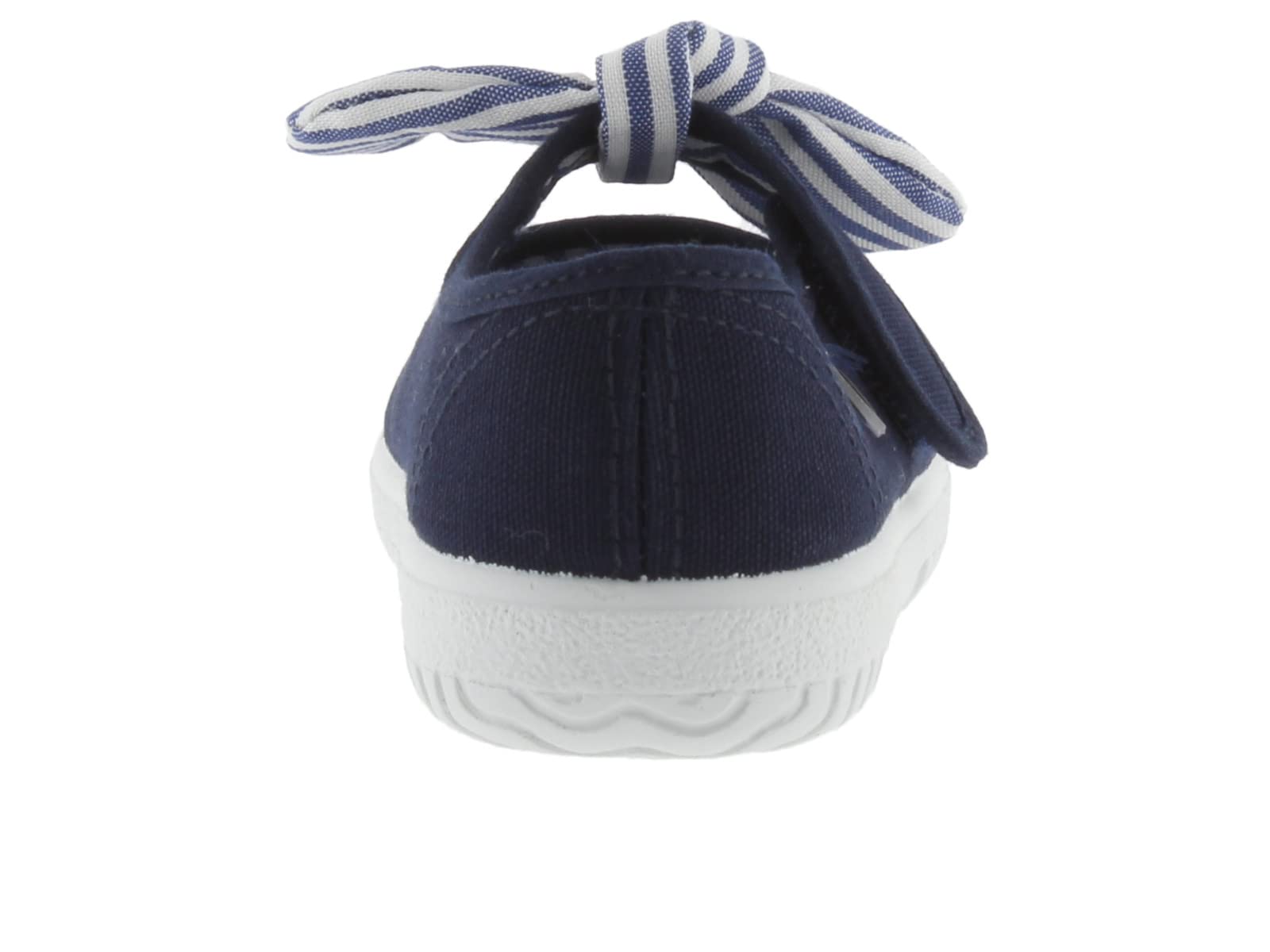 Victoria Ballerines Unisexe Ojalá Toile & Bande Auto-Agrippante & N UD Rayé 105110 pour Enfants