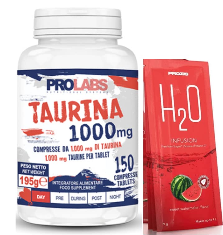 Prolabs Taurina 1000 mg + H2o Prozis - 150 comprimidos - Taurina en comprimidos