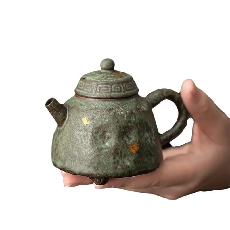 Infusore Per Il Tè Teiera cinese con smalto in bronzo Teiera Kung Fu in stile giapponese Dispositivo for la preparazione del tè Infusore for il tè Bollitore for il tè Bollitore Per Il Tè Piano Cottura