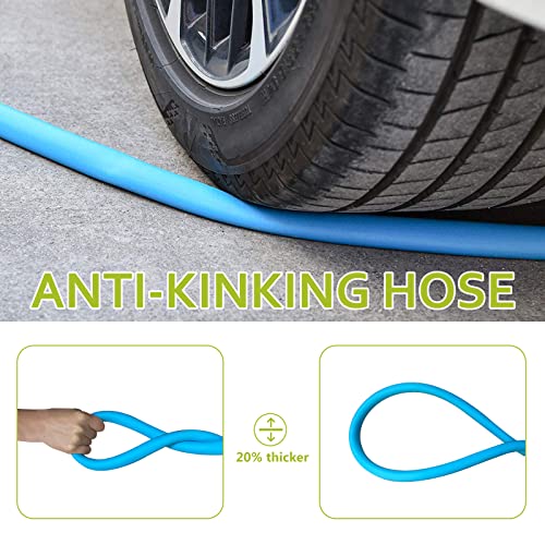 Image of Cupohus 35FT RV Water Hose, 5 /8 inch Extra Thick Wall Drinking Water Safe, Freeze Resistant Hot & Cold Weather, Kink Free Heavy Duty Flexible Hose with Storage Bag for Camper Travel Trailer Boat