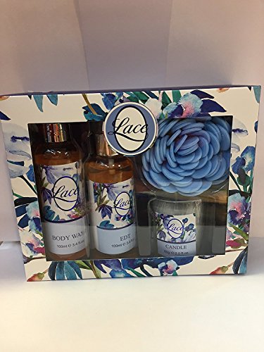 Preisvergleich Produktbild Dentelle Spitze 100 ml Eau de Toilette + Body Wash + Kerze