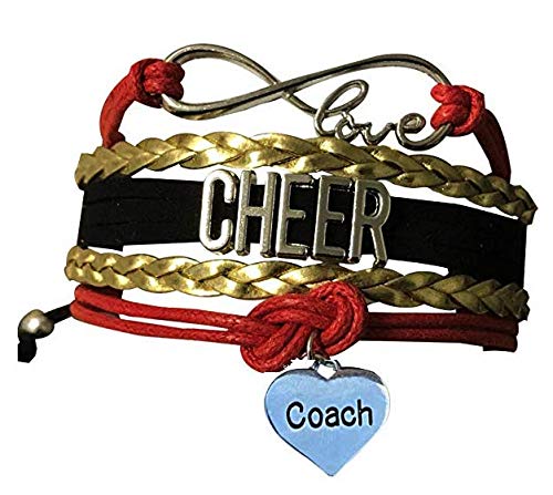 Cheer Coach Bracelet - Cheerleading Coach Bracelet- Cheer Jewelry - Perfect Gift For