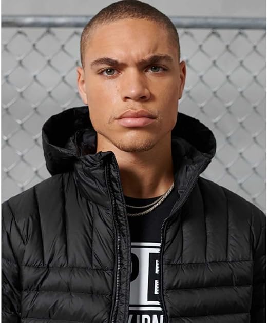 superdry core hooded down jacket