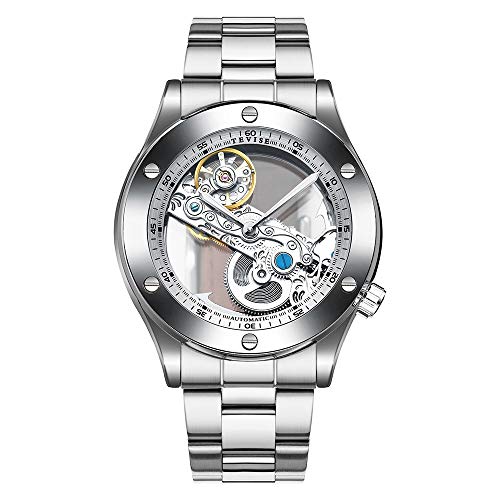 Montre automatique pour hommes Luli en acier : du bureau aux soirées chic