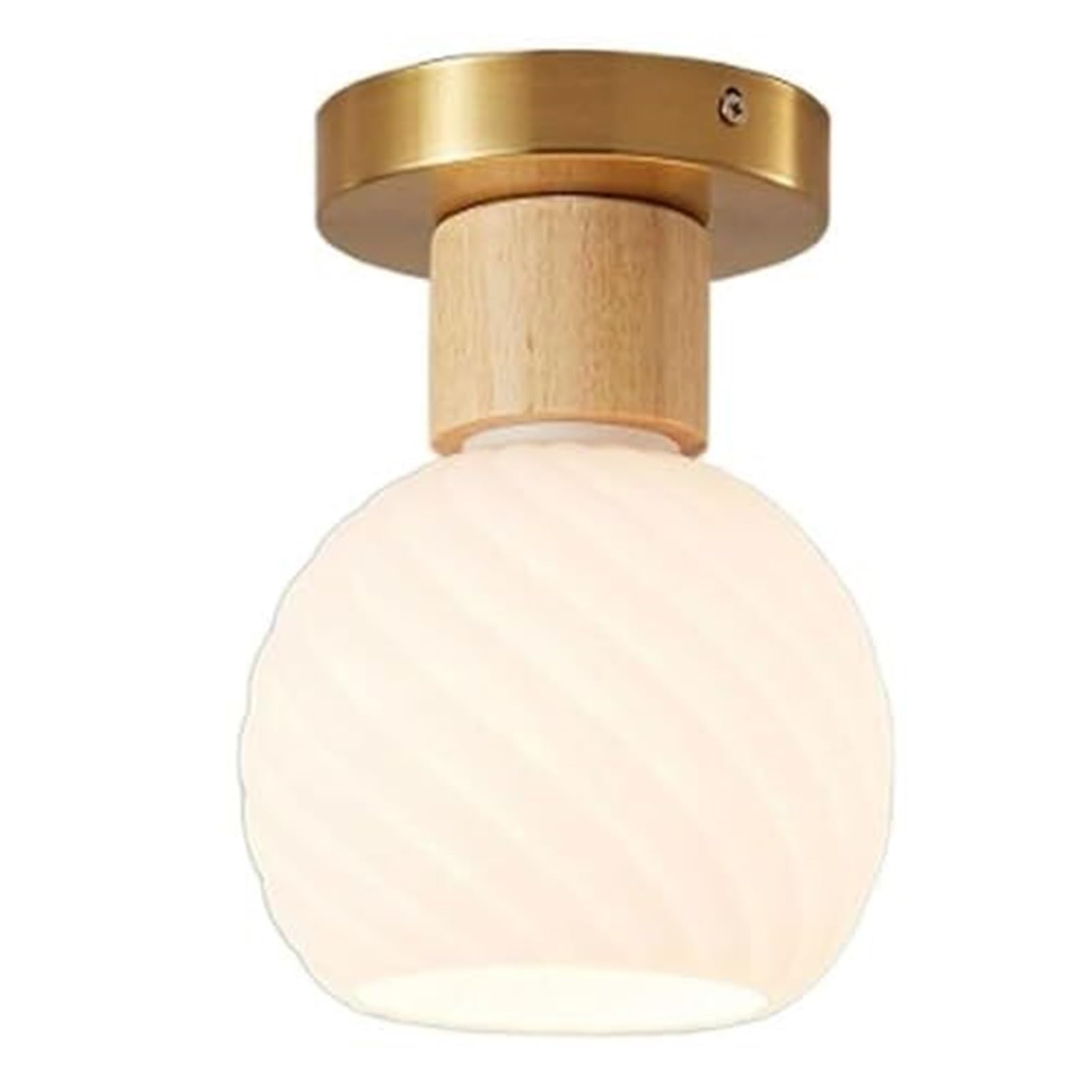 KBUUKYYXouy Creative E27 Glass Shade Pendant Lamp Chandelier Hanging Lighting Ceiling Fixture Modern for Aisle Foyer Corridor Entrance Hallway Decor(B)
