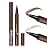 Kaely Microblading Eyebrow Pen with Multiple Fork Tips, Square Brush Magic Eyebrow Contouring Pen Waterproof, 3d Eye Brow Pencils for Women, Create Natural Hair-Like Brows, 102 Dark Brown