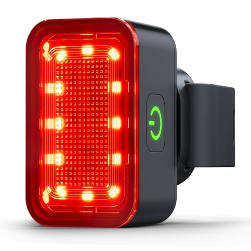 BOSIWO 自転車テールライト USB充電式