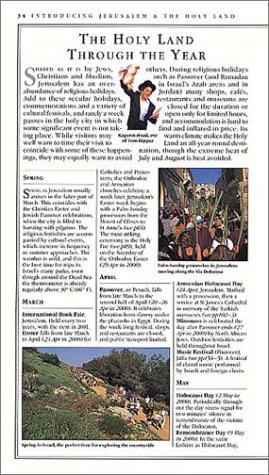 Jerusalem & The Holy Land (Dorling Kindersley Travel Guides) #TOP2