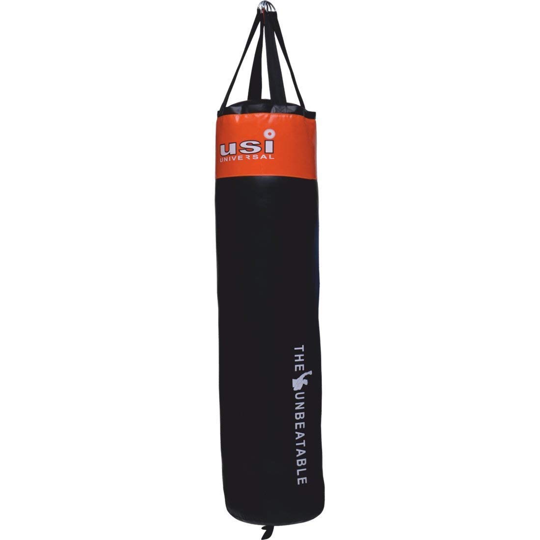 USI Crusher Nylon Filled Punching Bag (Orangeand black, 150cm)