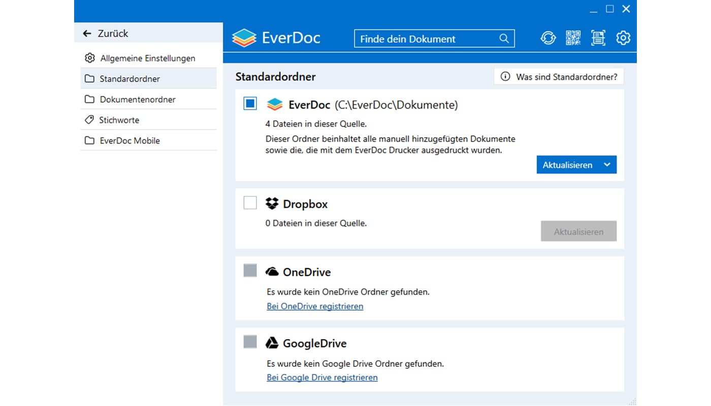 EverDoc 2025 Dokumentenverwaltung OCR-Texterkennung - PC-Version inkl App für Android + iOS - Lebenslange Lizenz - kein Abo - Win 11, 10, 8.1