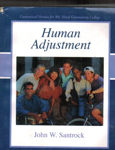 Human Adjustment (customized version for mt Hoo... 0077344898 Book Cover