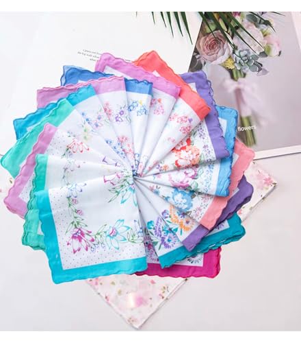 Servilletas de Tela Vintage Floral 100% Algodón 40 Piezas miniatura 6