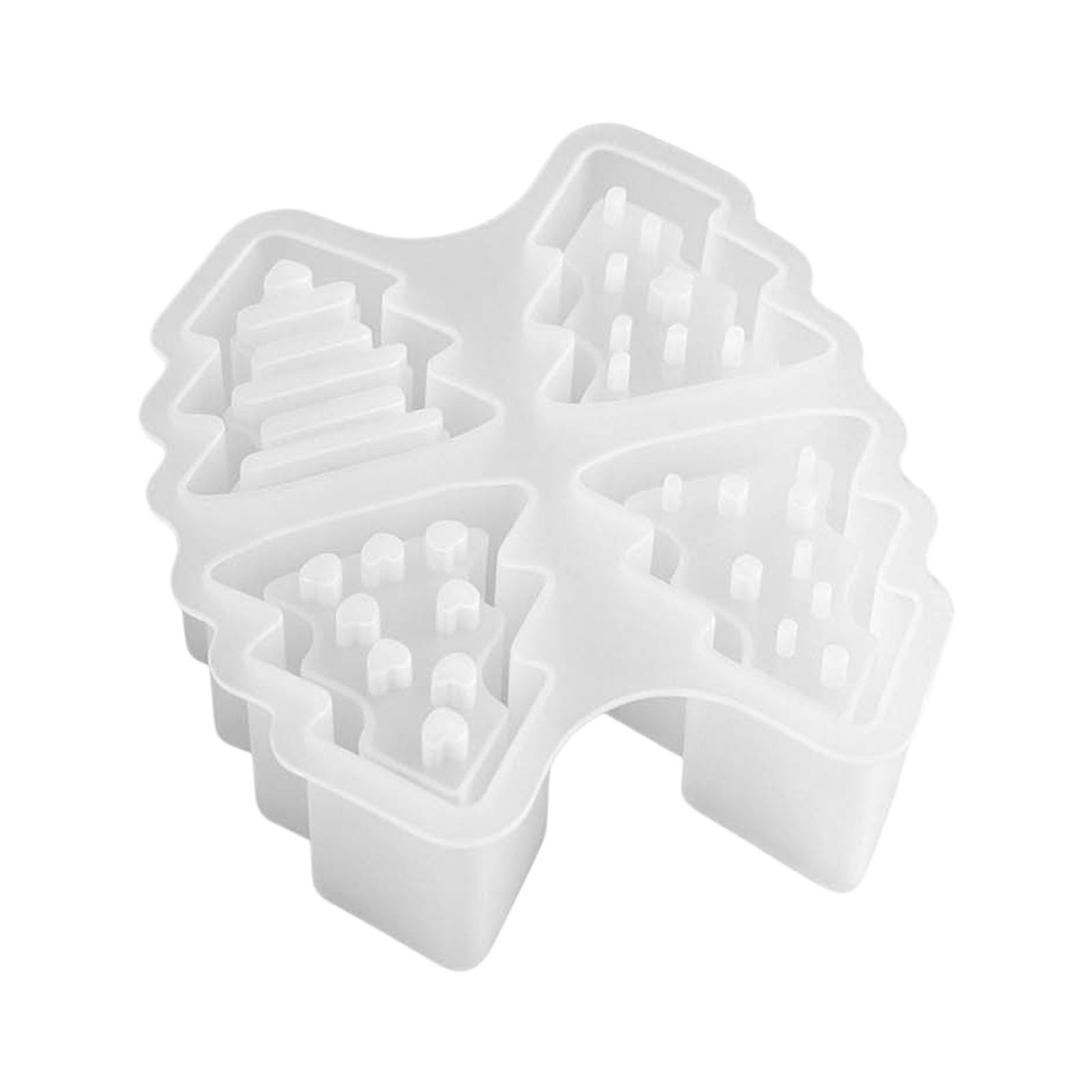 Jazuaiao Easy Releases Christmas Tree Shaped for Crystals Craft Keychains and Holiday Ornament Holiday Decoration
