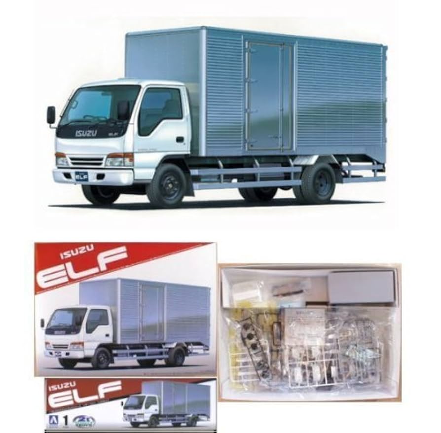 アオシマ 1/32scale ISUZU エルフ Amazon | 青島文化教材社 1/32 2tカスタムトラック No.01