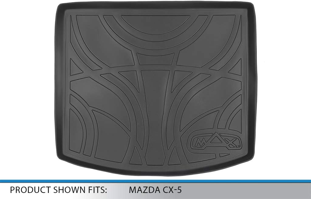 SMARTLINER All Weather Custom Fit Cargo Trunk Liner Floor Mat for 2013-2016 Mazda CX5 - Image 3
