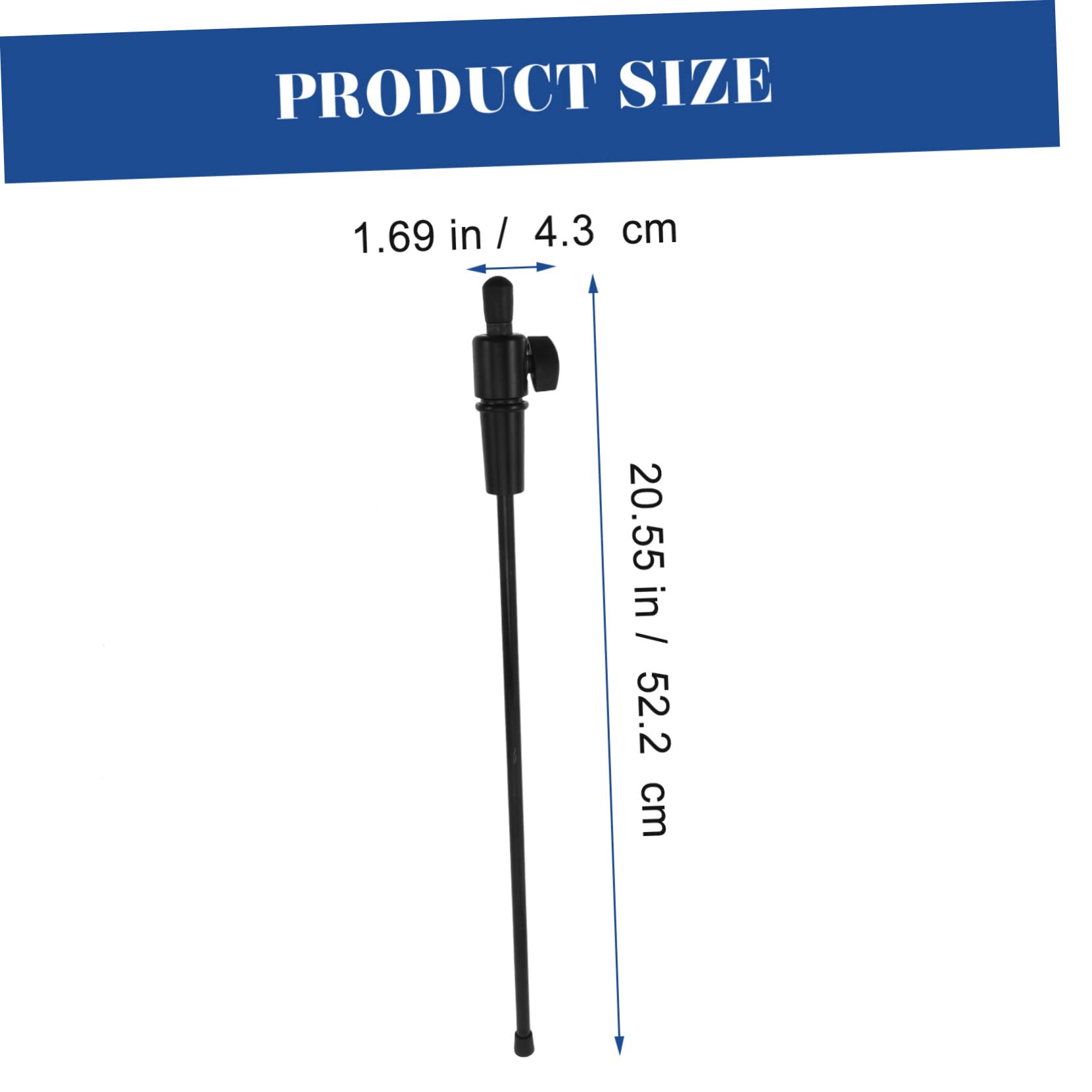 Toddmomy Adjustable Carbon Fiber Cello Endpin Support Rod Portable Durable Cello Accessory for Comfortable Playing Non Slip Flexible Design for Use Suitable for All
