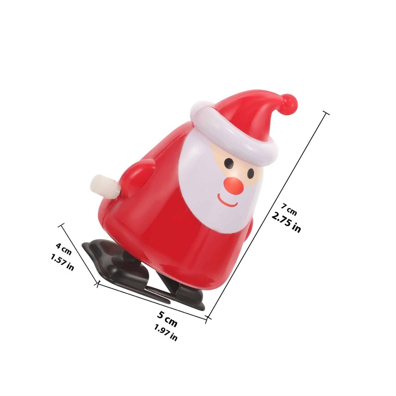 BESPORTBLE Jouet Mécanique de Noël à Remettre Marche Jouet Amusant pour Garçon pour Fille pour Fêtes