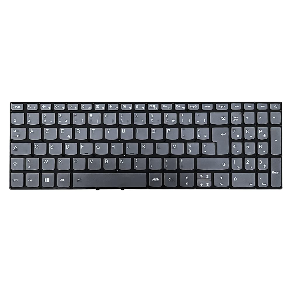 Clavier Azerty Français Compatible avec Lenovo V320-17IKB V320-17ISK Rétro-éclairage