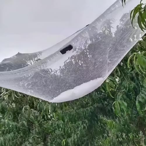 Rete da giardino versatile e multiuso: questa rete da giardino offre protezione oltre la grandine, fungendo efficacemente da rete per uccelli, frangivento e leggera protezione antigelo. Ideale per coprire stagni, impedisce l'ingresso di foglie e de, rendendolo un must per qualsiasi giardiniere che cerca di migliorare il proprio spazio esterno.