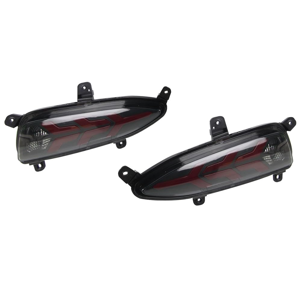 Piloto Trasero para Hyundai I20 2018 2019, Luces Traseras Luz Cola del Coche Freno Intermitente Antiniebla Trasera Izquierda Repuesto Estilo de Modificación 2 Piezas