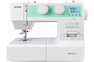 FEIYUE FYe320 Domestic Sewing Machine with Foot Pedal: Perfect for Beginners and Advanced Sewists