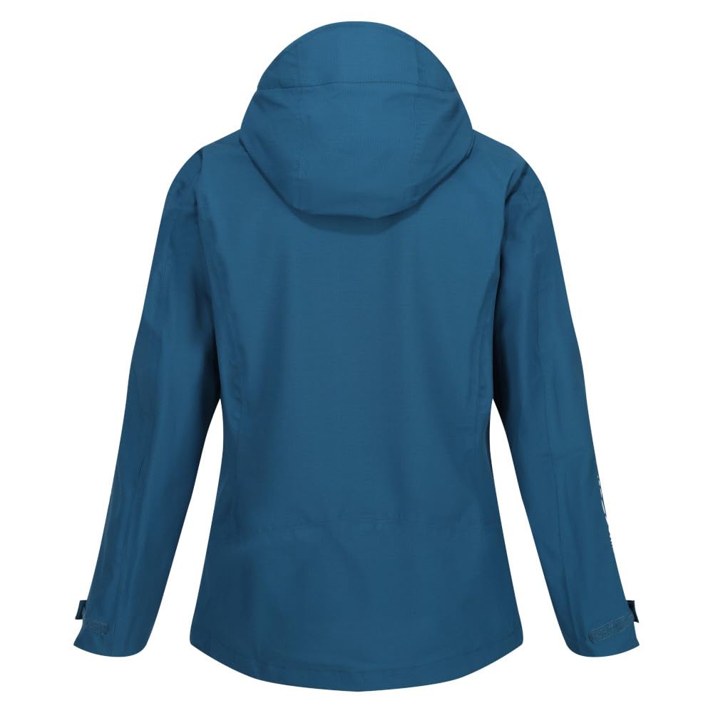 Regatta Regatta Damski wodoodporny oddychający płaszcz Okara z zamkiem błyskawicznym Kobiety Regatta Women's Okara Waterproof Jacket