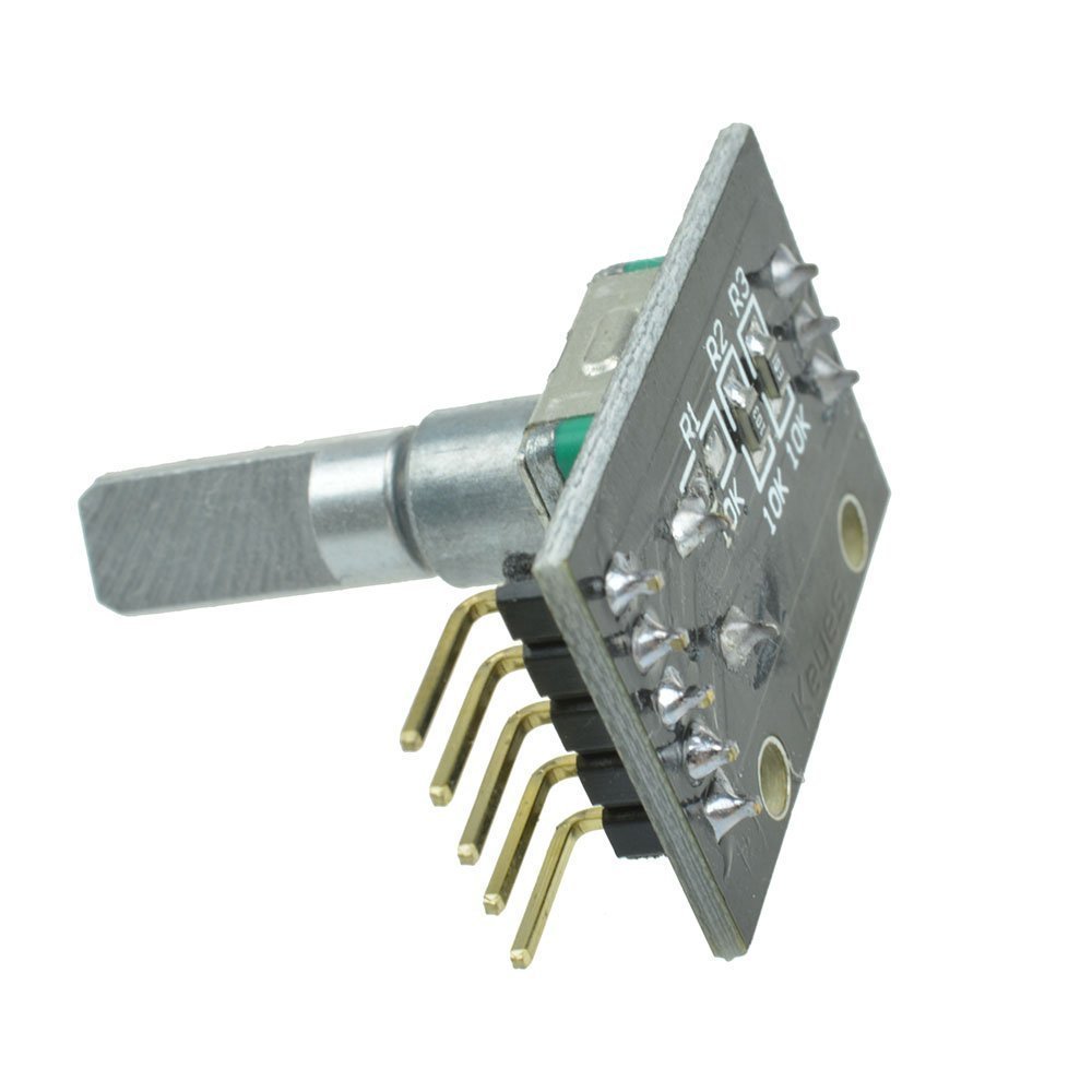 Encoder Rotativo KY-040 Per Arduino - Modulo Sviluppo Con Pulsante, 5V, 20 Impulsi/giro
