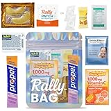 Hangover Kit (1 Pack) Pre-Filled Party Favor for Bachelorette Party Favors & Weddings – Party Recovery Bag, Bulk Hangover Favors for Girls Trips, Wedding Parties & 21st Birthdays | Rally Bag