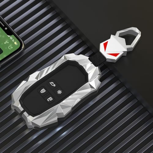 Housse de clé en alliage de zinc Renault : protection haut de gamme pour Scenic