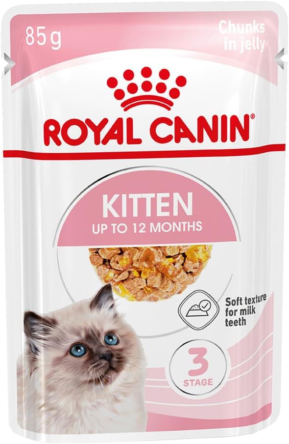 Kitten Instinctive in Jelly Wet Food - For Kittens between 4-12 Months - 12 x 85g Pouches