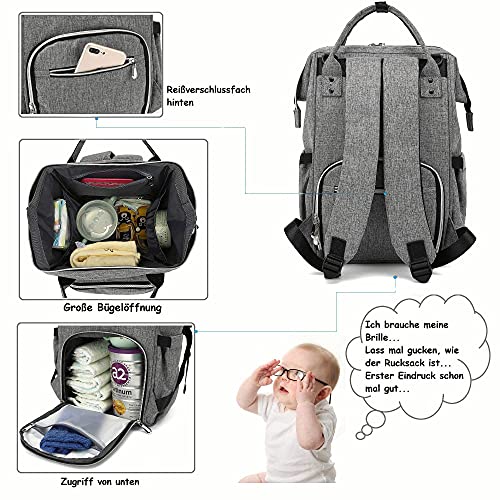 MoFut Zaino Fasciatoio con Fasciatoio, Borsa