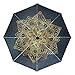 DEZIRO mandala etnico Outdoor?Ombrello?Borsa aperta antivento impermeabile, unisex, DR-322, 6, Taglia unica