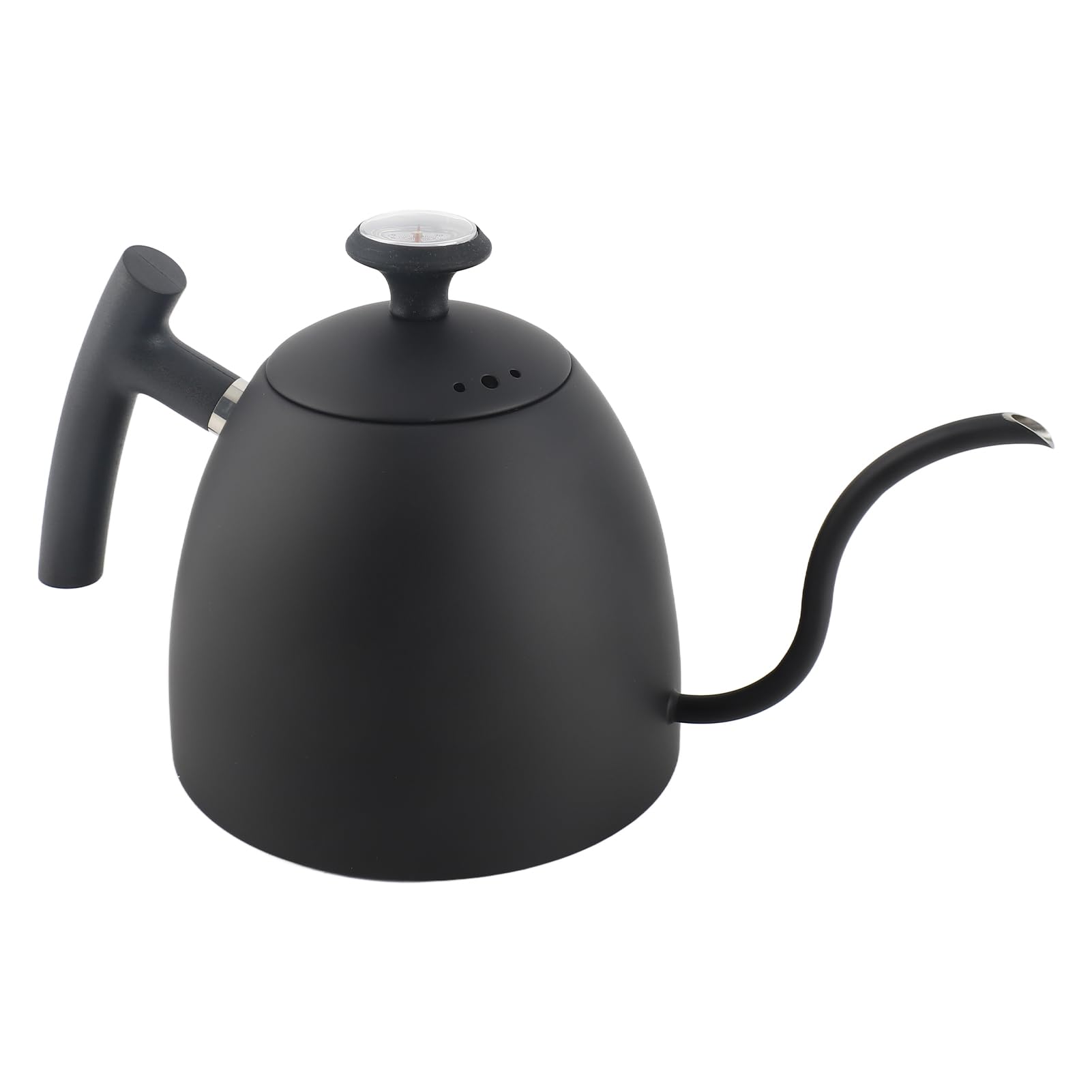 Hervidor de café con cuello de cisne para un flujo preciso y termómetro integrado