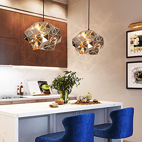 Lámpara de techo geométrica para crear un ambiente sofisticado en tu cafetería 4