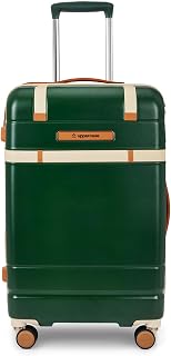 uppercase Chester Medium Size Trolley Bag for Travel | 360° 8 Wheels Hard Luggage with TSA Lock, Anti-Theft Zippers | Hard... Price In India