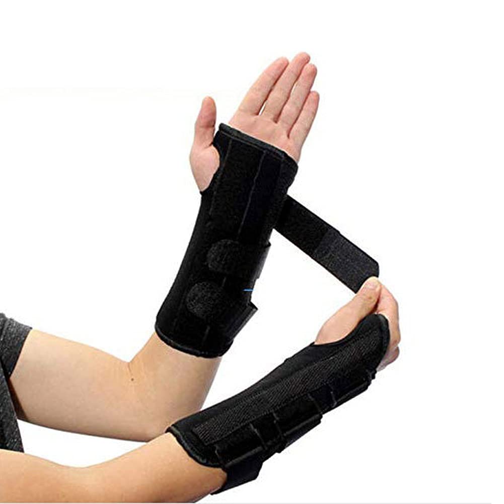Muñequera Férula de soporte transpirable Paquete de 2 Sueño nocturno Correa de compresión para la muñeca Brazalete de mano ajustable para el túnel carpiano Artritis Tendinitis Esguinces Se adapta a la