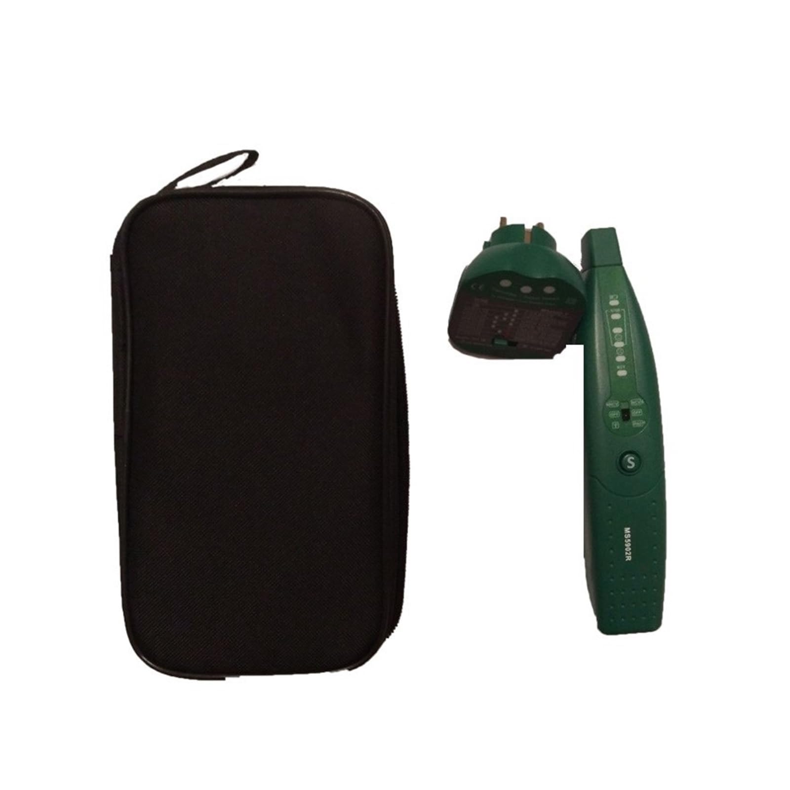 Instrucciones del comprobador de enchufes/buscador de disyuntores E//U//S/U/.K/A/.U MS5902/Instrucciones Completas del comprobador de enchufes/Buscador de disyuntores(E -U Plug)